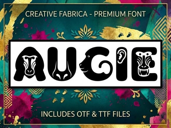 Augie: Elevate Your Brand with Avant-Garde Typography