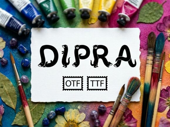 Celebrate Nature's Playfulness with Dipra Font