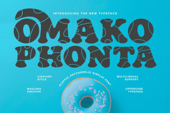 Discover Omako Phonta: A Vibrant, Playful Typeface