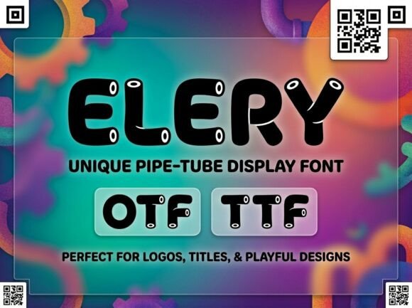 Elery: Elevating Design with a Bold and Artistic Font