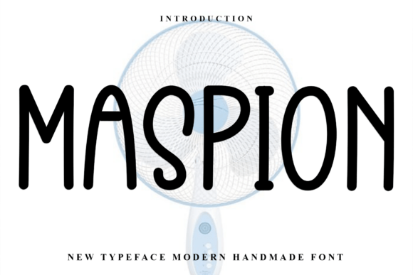 Exploring Maspion: A Versatile and Eye-Catching Font