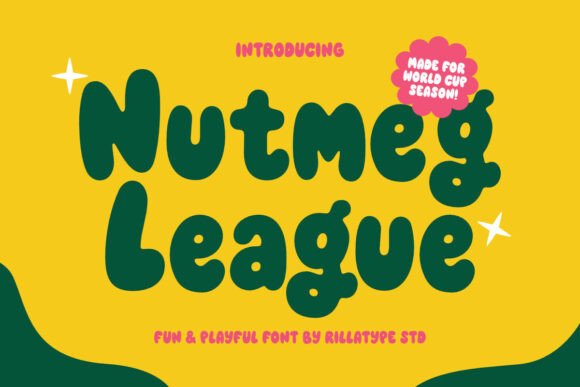 Exploring Nutmeg League: A Font Inspired by Football Culture