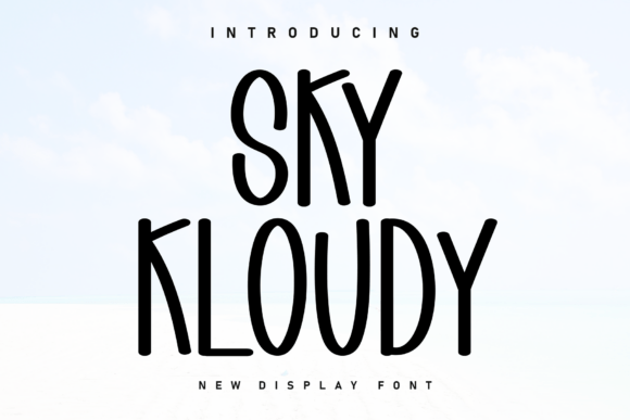 Exploring Sky Kloudy: A Handwritten Font for Modern Design