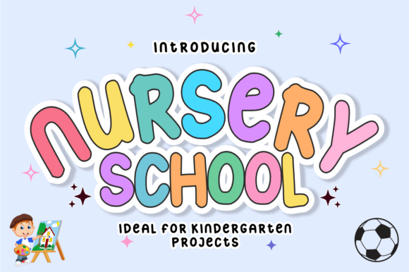 Exploring the Versatility and Charm of Nursery School Font in Educational Design