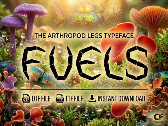 Fuels: A Bold and Creative Display Font