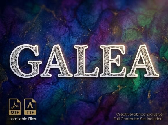 Galea: A Strategic Font for High-Impact Visuals