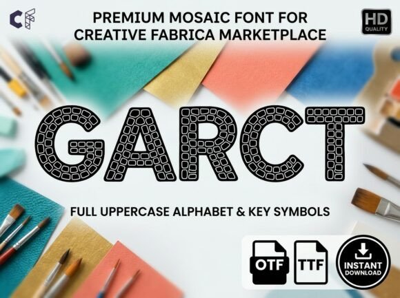 Garct: A Bold and Artistic Display Font