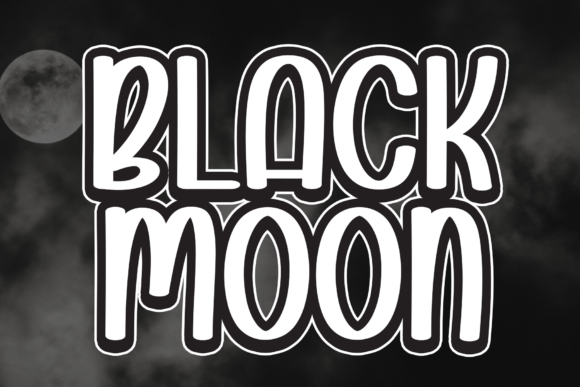 Illuminate Your Designs with the Mystical Charm of Black Moon