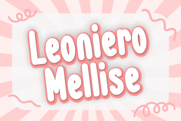 Leoniero Mellise: A Charming Font for Playful and Engaging Designs