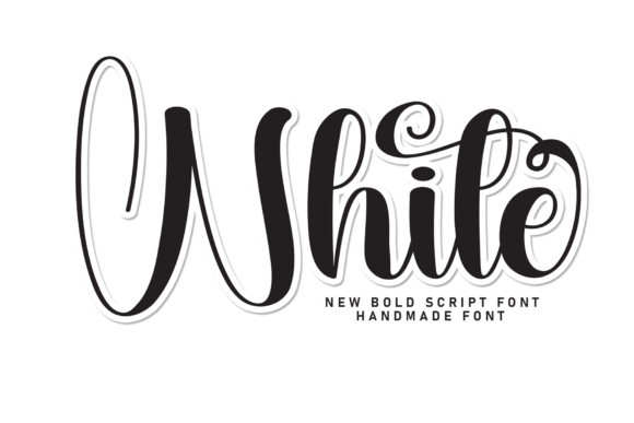 Make a Bold Statement with White Font