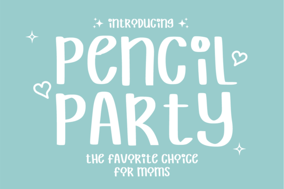 Pencil Party: A Handwritten Font for Creatives