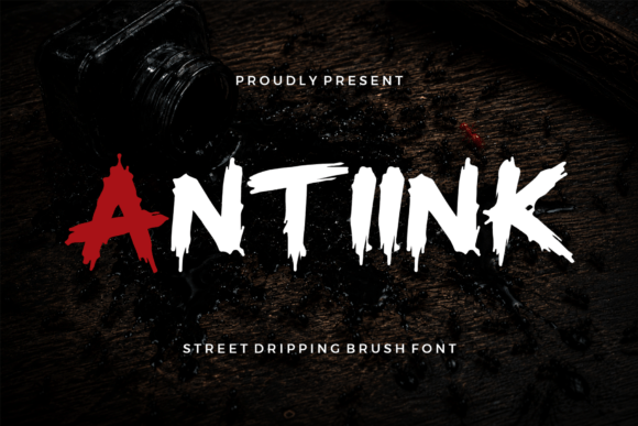 Unleash Creativity with Antiink: The Graffiti-Inspired Brush Font