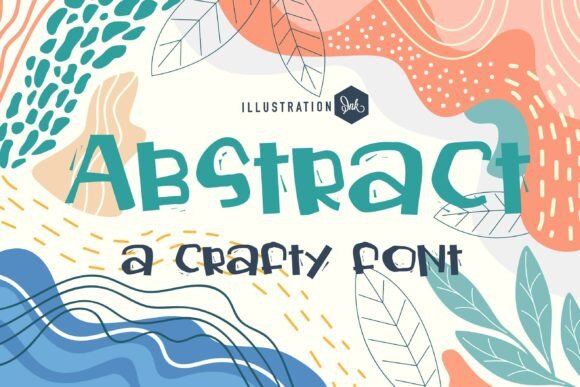 Unleash Your Creativity with Abstract: A Hand-Cut Display Typeface