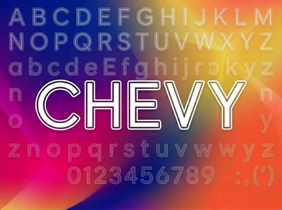 Unlocking Creativity with Chevy: A Bold and Versatile Display Font