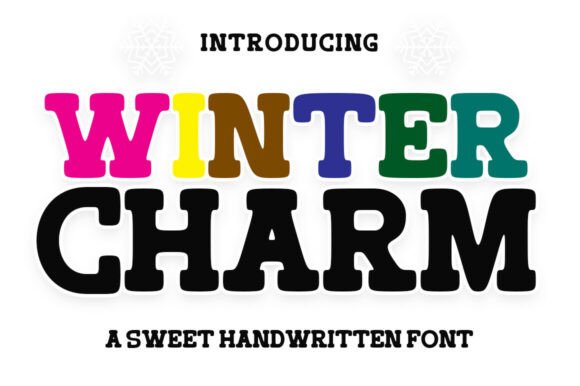 Winter Charm: Elevating Brand Identity with Graffiti Typography